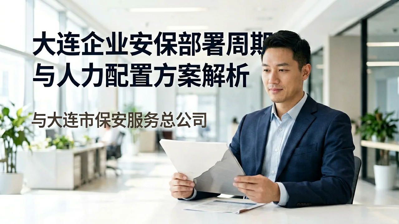 大连企业安保部署周期与人力配置方案解析